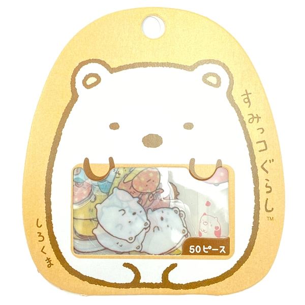 Sticker Sumikko Gurashi - Shiro Kuma (50 Chi Tiết)