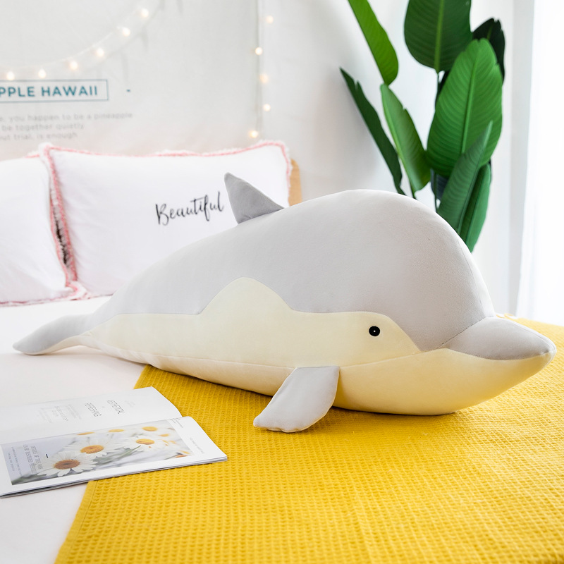 Thú Bông Cá Heo Dễ Thương, Cá Voi Mềm Mịn Cute (35cm---&gt;70cm) Gối Ôm Cá Heo Đáng Yêu, Cá Voi Cao Cấp Hàng Xịn Loại 1, An Toàn Cho Trẻ Nhỏ