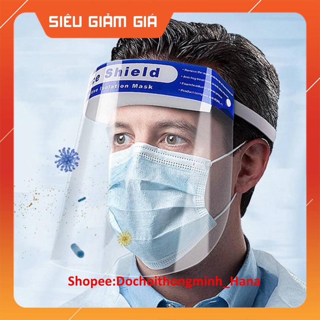 Kính chống giọt bắn Face Shield HCM Mặt kính trong suốt, chắn giọt bắn, chắn dịch, bảo vệ bạn và gia đình.