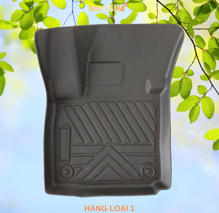 Thảm lót sàn 1 lớp sd3 Hyundai Santafe 2019+ Nhãn hiệu Macsim -  (Giảm giá nhưng chất lượng không giảm)