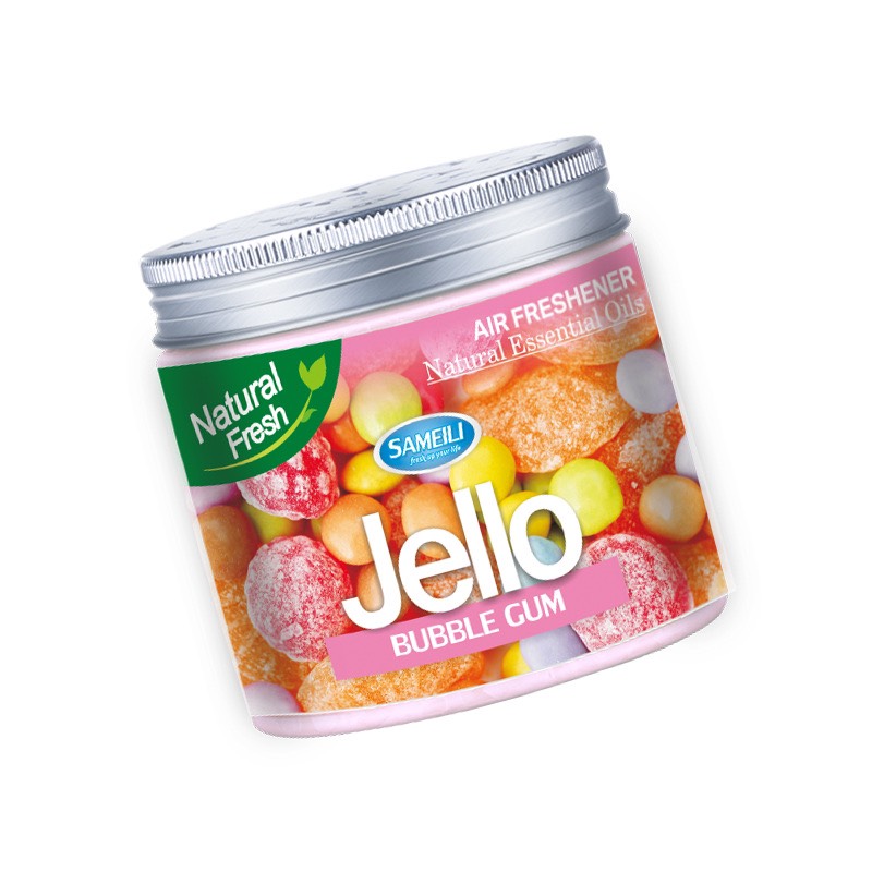 Jello air freshner/ Sáp thơm phòng khử mùi Jello/ Sáp thơm nhà vệ sinh/ Sáp thơm xe ô tô 220g