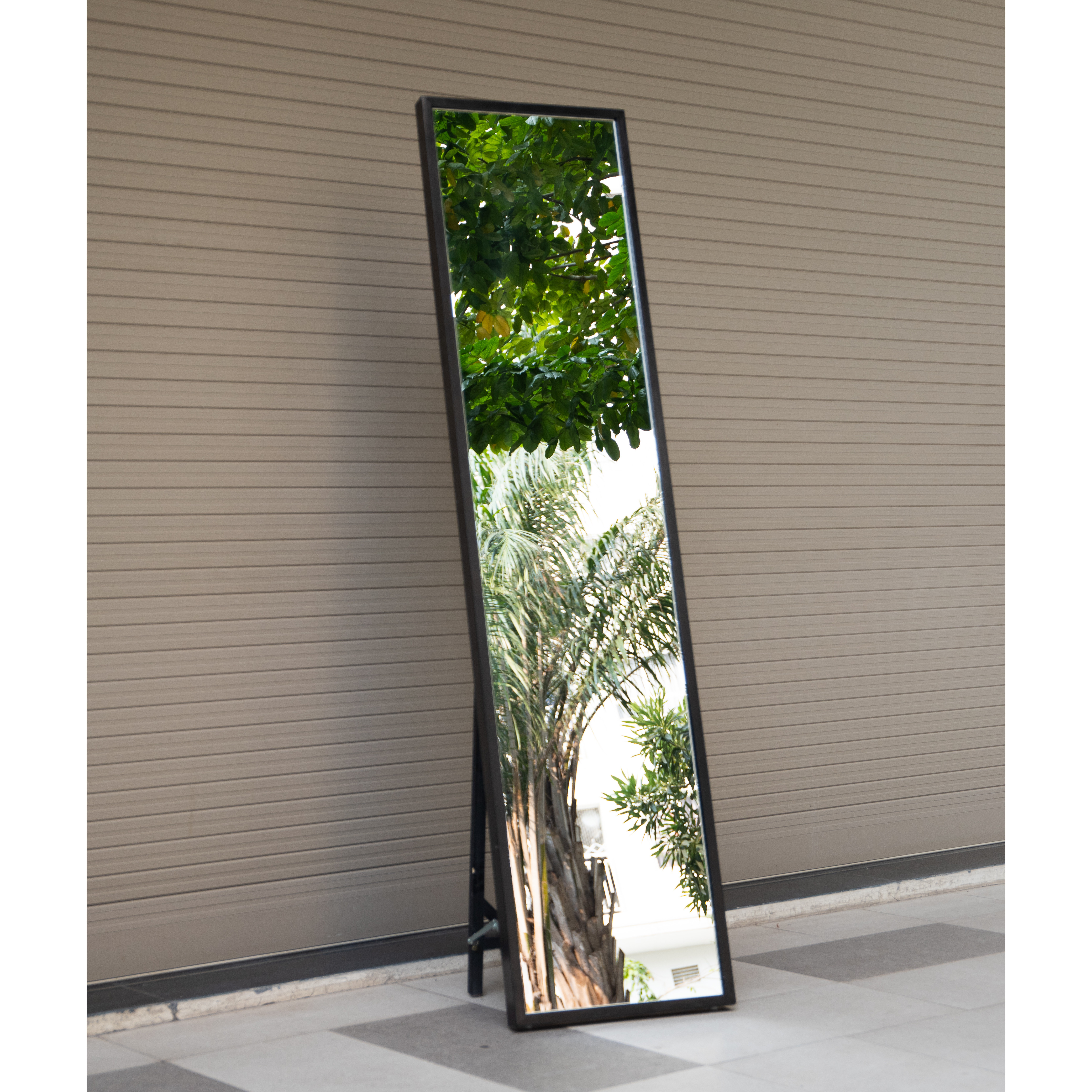 GƯƠNG SOI TOÀN THÂN HÀN QUỐC SIZE 40CM - STANDING MIRROR BLACK