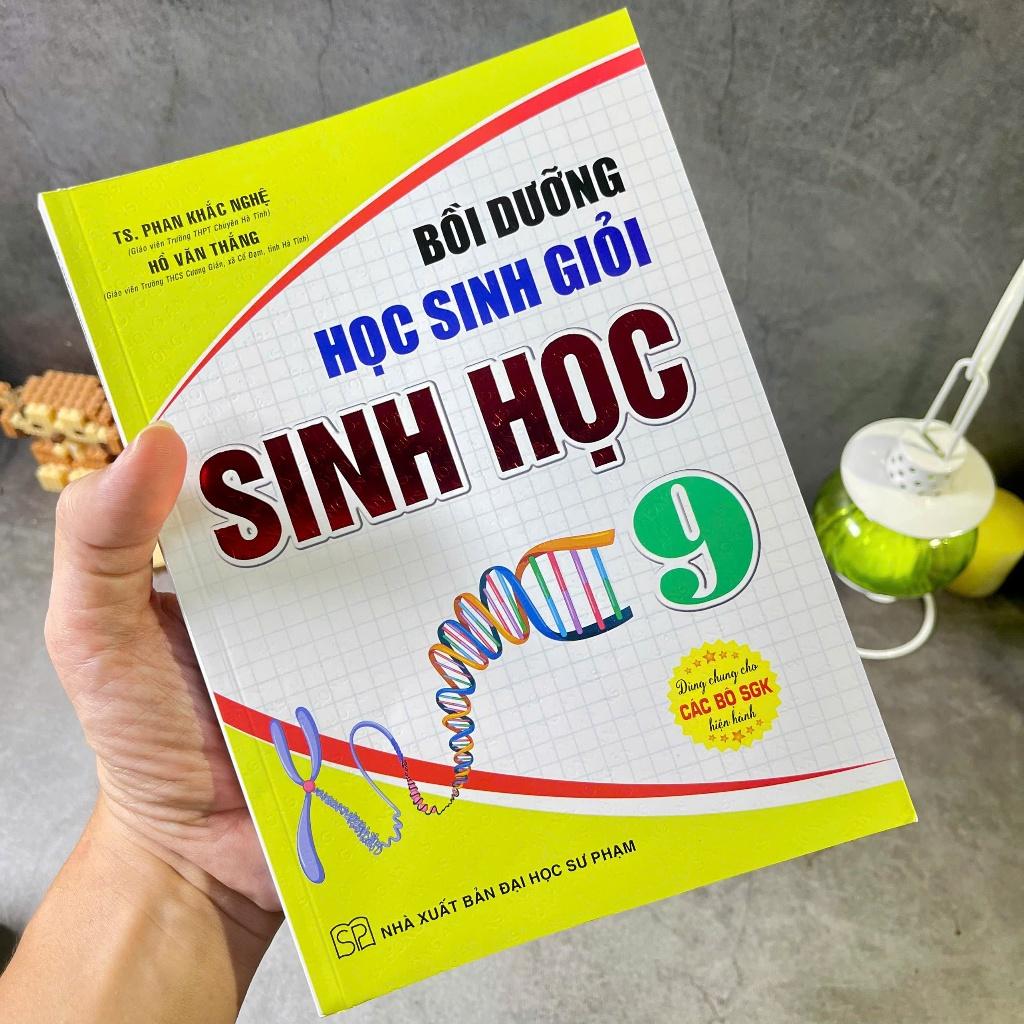 Sách Combo Luyện Thi Vào Lớp 10 Chuyên Môn Sinh Học+Bồi Dưỡng Học Sinh Giỏi Sinh Học 9 + bộ đề ôn thi vào lớp 10-HAGG