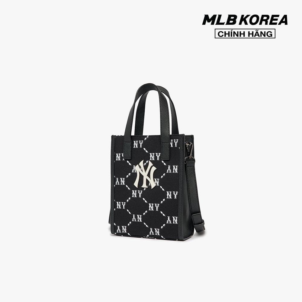 MLB - Túi đeo chéo chữ nhật Dia Monogram Jacquard Handphone 3ACRH102N