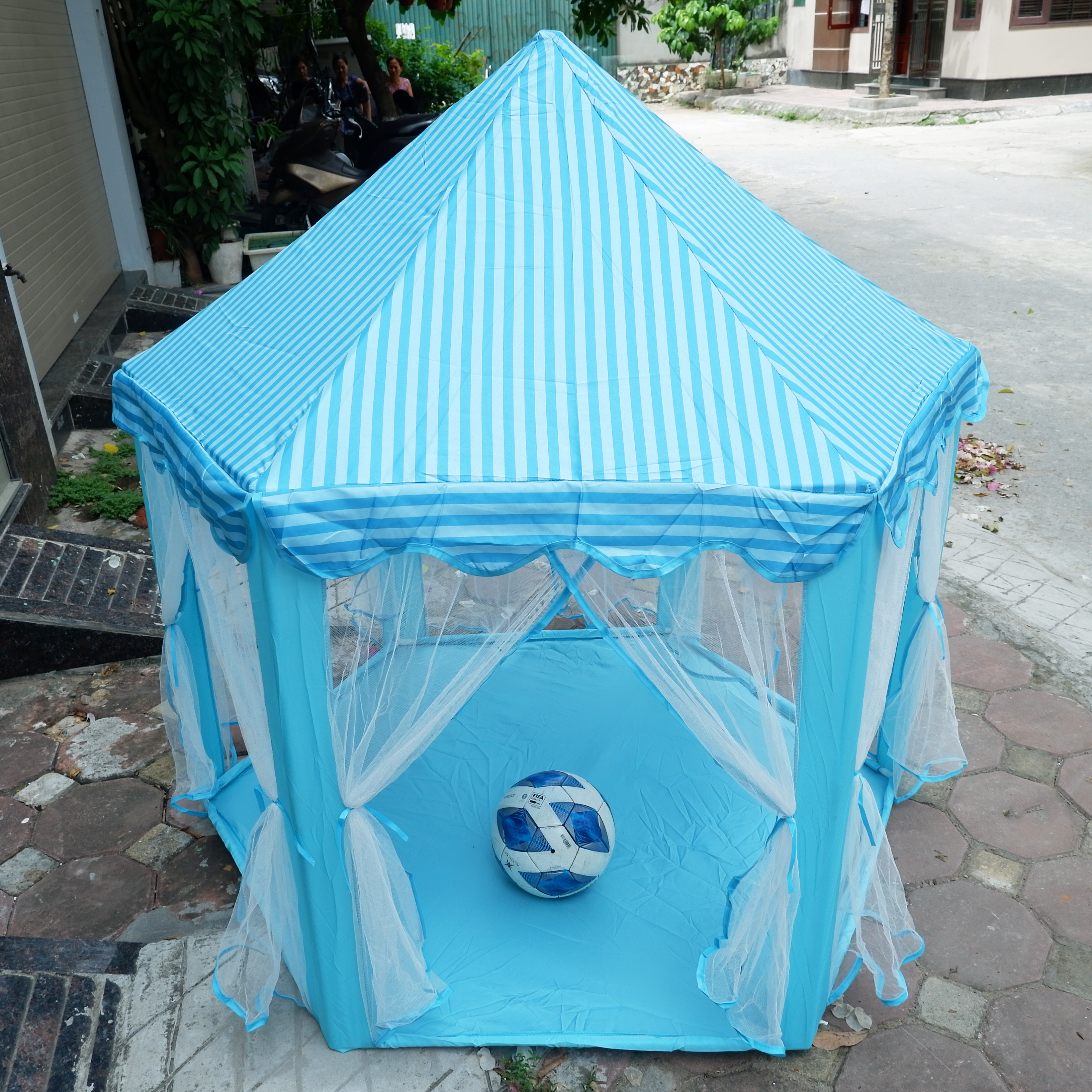 Lều Công Chúa Cho Bé - Lều Cho Bé Hình Lục Giác Phong Cách Hàn Quốc - Hàng chính hãng