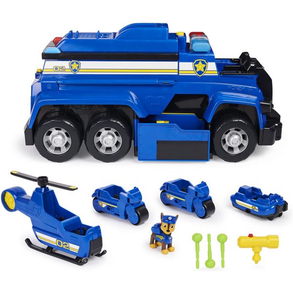 Bộ xe cảnh sát giải cứu siêu hạng 5 trong 1 PAW PATROL 6058329