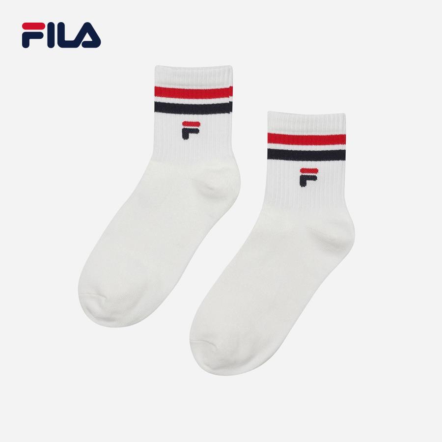 Vớ thể thao unisex Fila - FS3SCF5331X-OWH