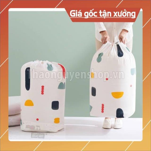 Túi đựng chăn ga dây rút mẫu mới ( màu ngẫu nhiên )