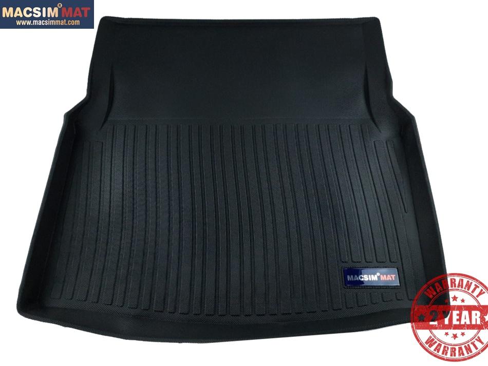 Thảm lót cốp Mercedes C  2011-2015 nhãn hiệu Macsim chất liệu TPV cao cấp màu đen