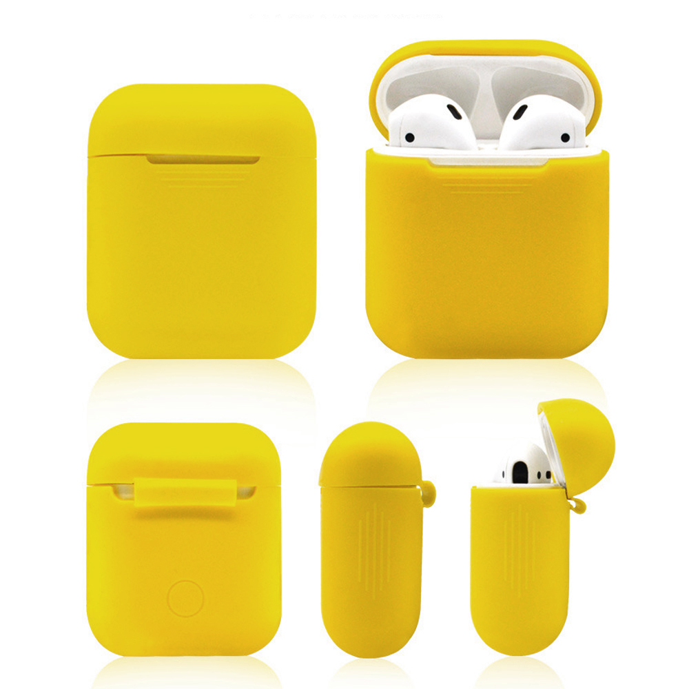 Hộp Đựng Tai Nghe Silicon Không Dây BT Tương Thích Với Apple AIRpods