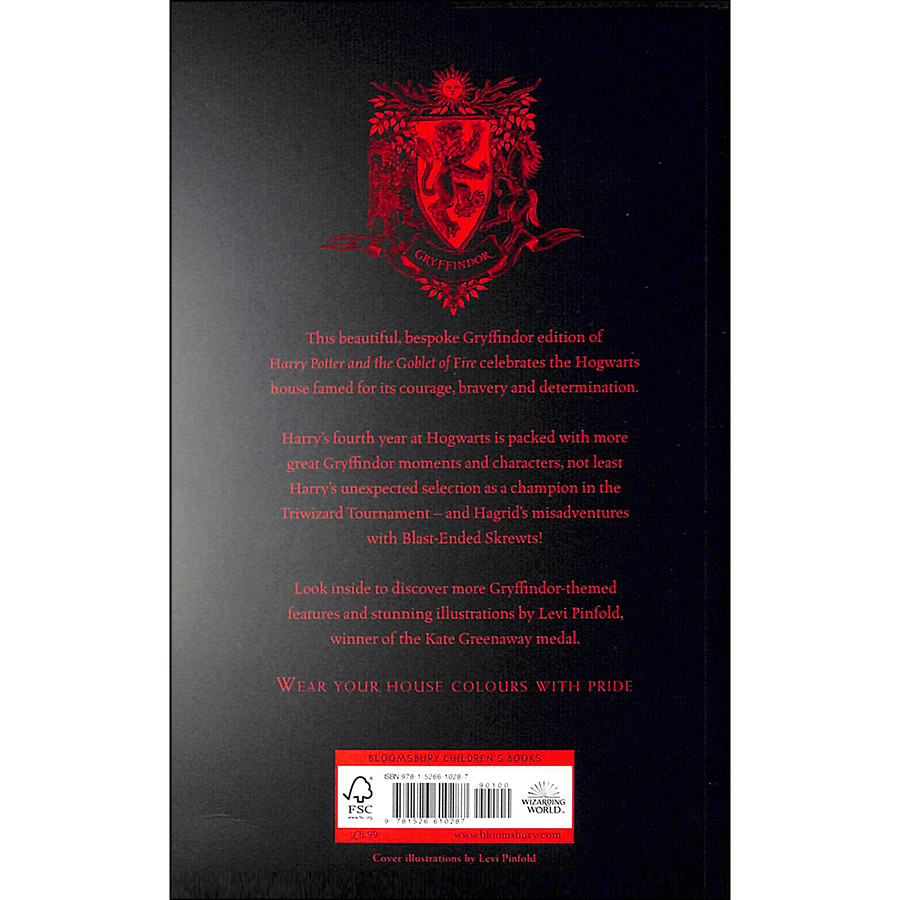 Harry Potter and the Goblet of Fire - Gryffindor Edition (Book 4 of 7: Harry Potter Series) (Paperback)