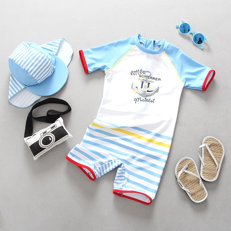 Đồ Bơi Trẻ Em Đồ Bơi Trẻ Em 1 Chống Tia UV Cho Bé Đồ Bơi Cá Mập Khủng Long Áo Tắm Bé Trai Bé Tập Bơi