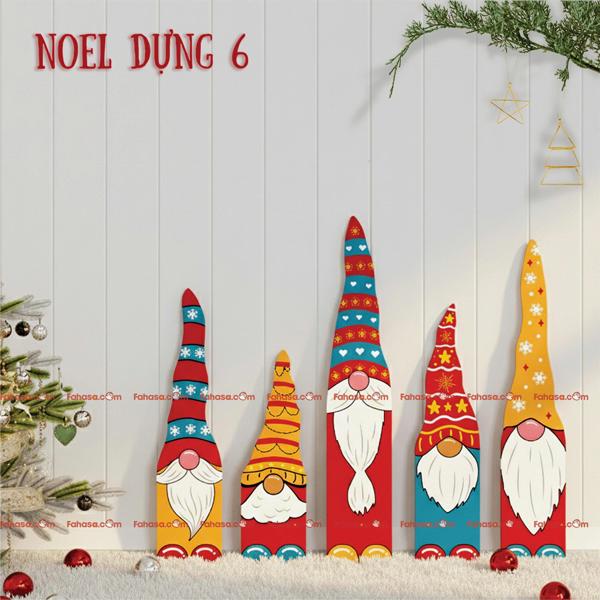 Set Gỗ Dựng Tường - Trang Trí Giáng Sinh - 70 x 15 x 10 cm - Bách Mộc 6