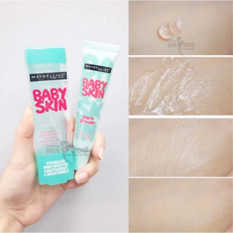 [MAYBELLINE NEW YORK] Kem Lót Siêu Mịn Da Che Khuyết Điểm Và Se Khít Lỗ Chân Lông Baby Skin Pore Eraser 22ml