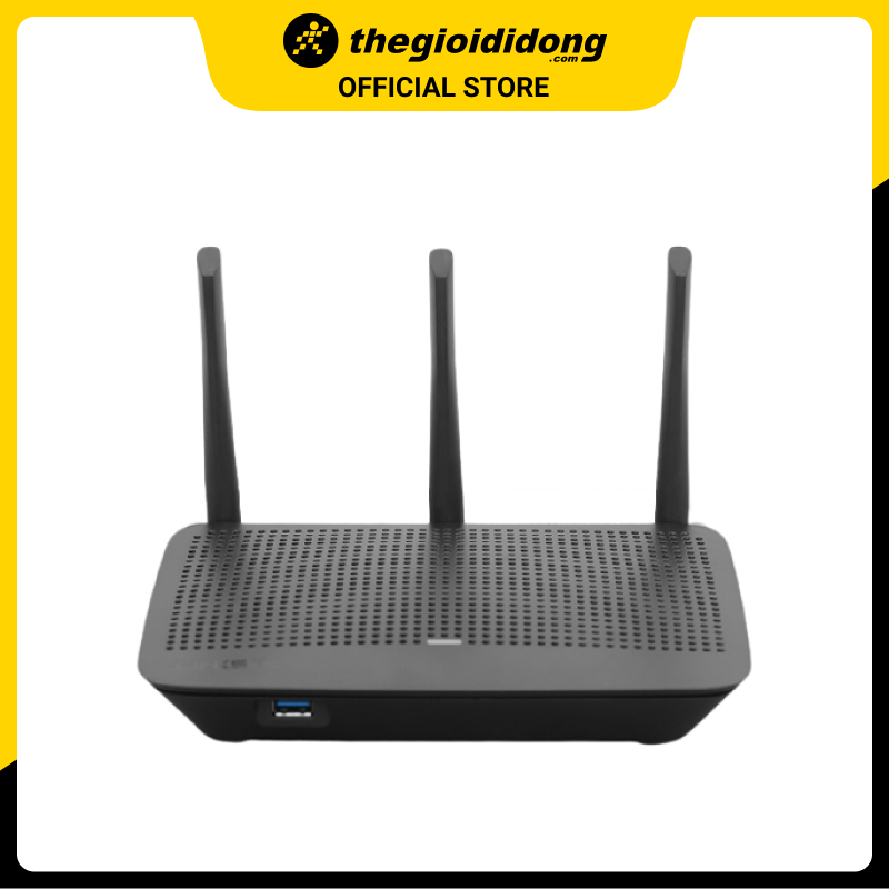 Bộ Phát Sóng Wifi Router Chuẩn AC1900 Băng Tần Kép Linksys Max Stream EA7500SAH Đen - Hàng chính hãng