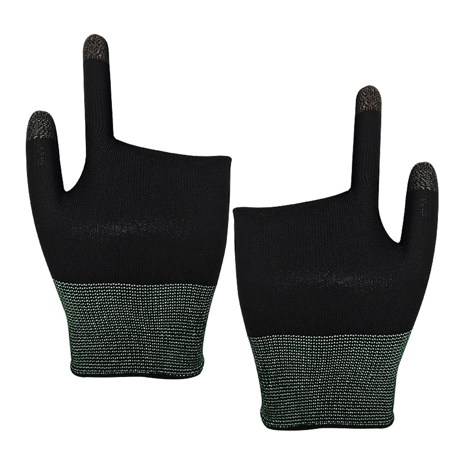 Phone Gaming Finger Sleeves, Breathable Anti Sweat Thumbs Finger Gloves Cover Sleeve for Mobile Game