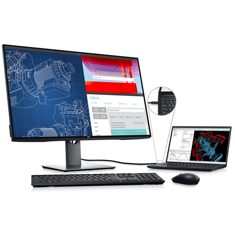 Màn hình Dell U3219Q 4K 31.5 inch USB-C IPS 60Hz - Hàng Chính Hãng