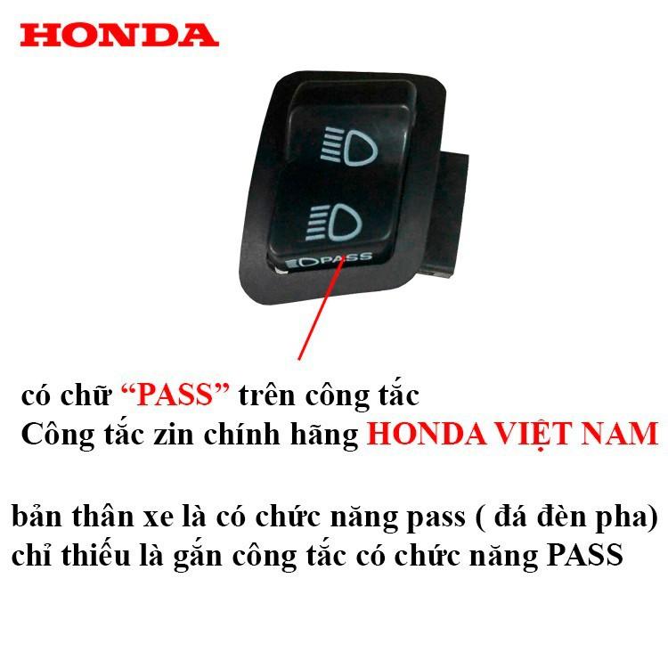 Nút pass cho xe SH việt Nam