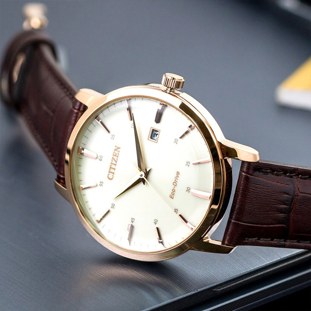 Đồng Hồ Nam Citizen Dây Da BM7463-12A - Mặt Trắng