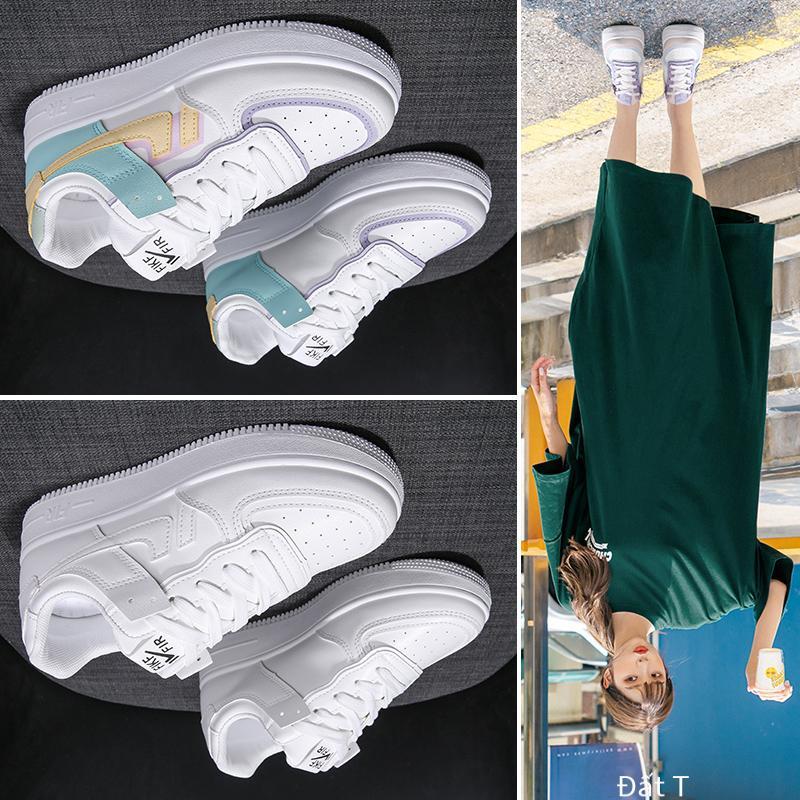 Đảm bảo chất lượng giày nữ phong cách Hàn Quốc hợp thời trang ngoài trời giày đôi giày nữ cỡ lớn xu hướng giày