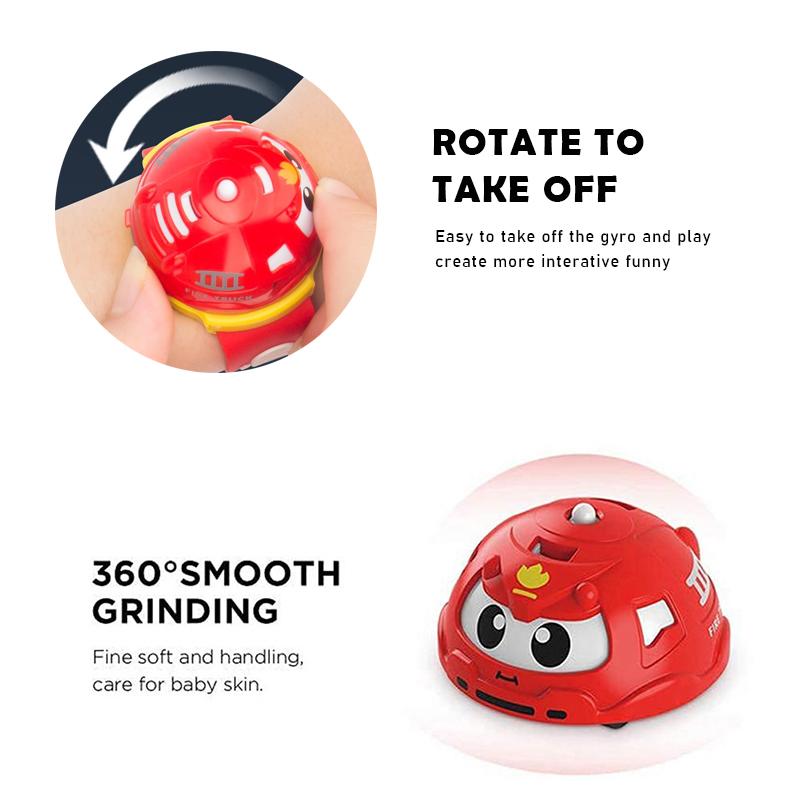 4PCS Mini Rotary Gyroscope với quán tính cho trẻ em, đồ chơi giáo dục, vui vẻ, cho người đóng thế, xe xếp chồng, quà tặng