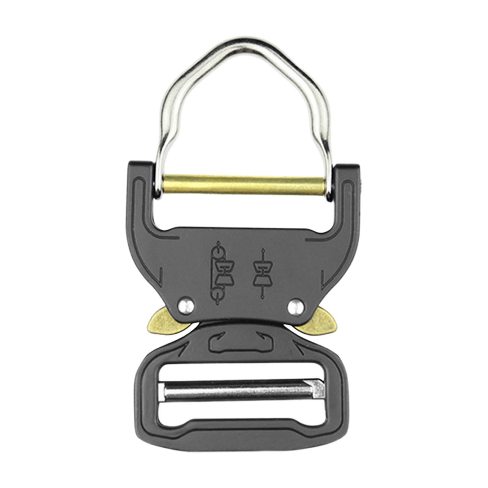 Quick Release Buckle 1.5inch Belt Buckle Hook for Luggage Strap Backpack Bag