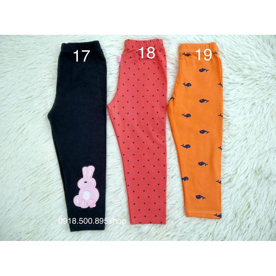 Quần legging bé gái dưới 7 tuổi