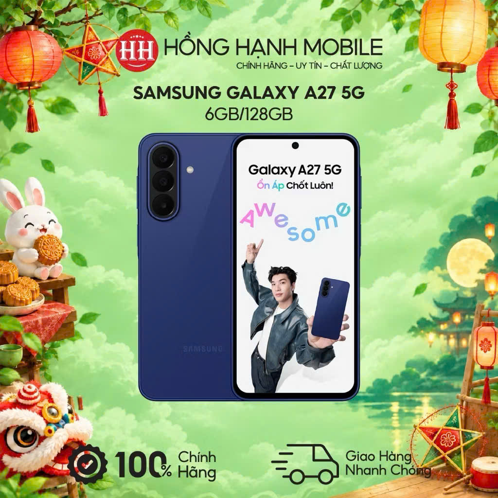 Điện Thoại Samsung Galaxy A27 5G 6GB/128GB - Hàng Chính Hãng