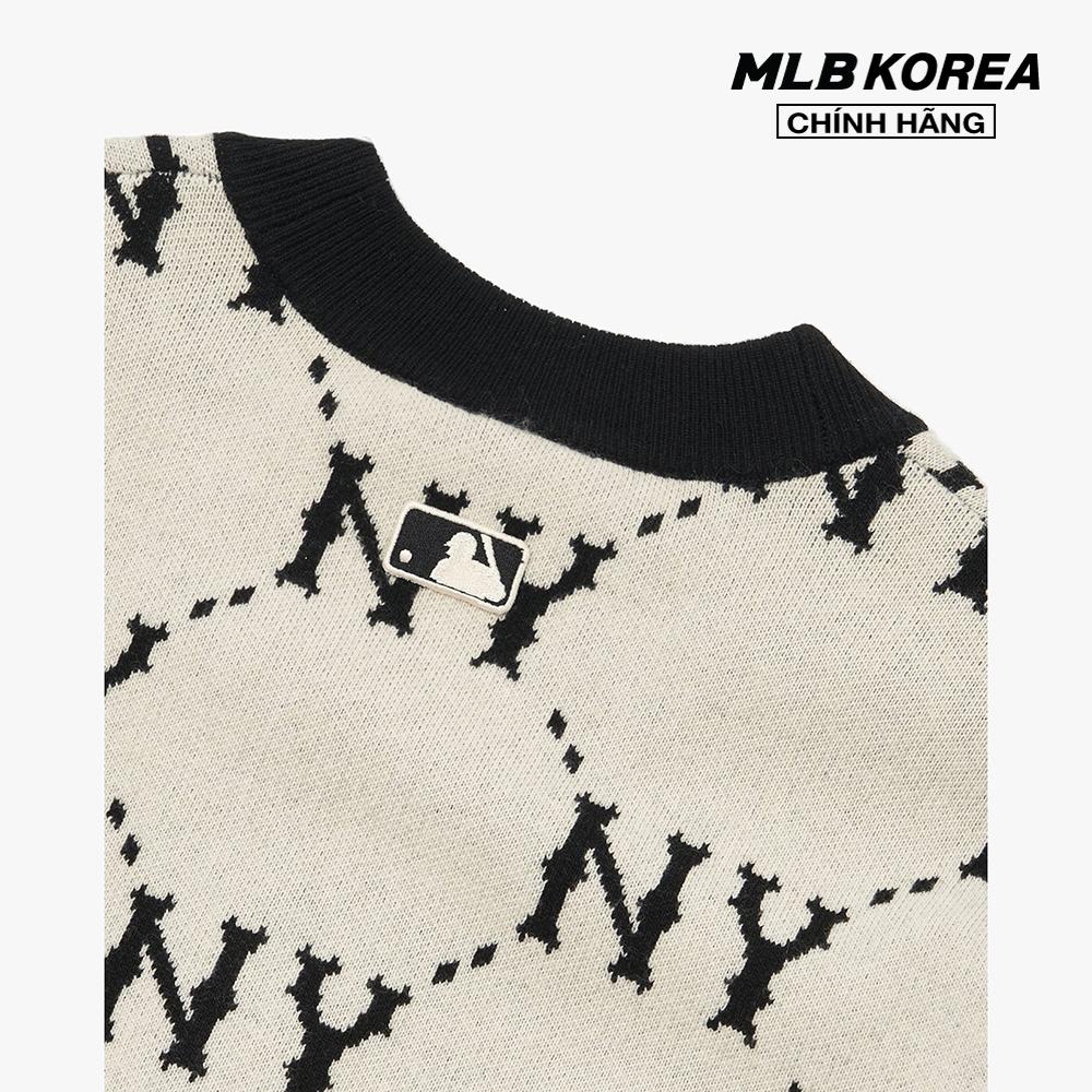 MLB - Áo khoác cardigan phom suông Dia Monogram All Over 3AKCM0224