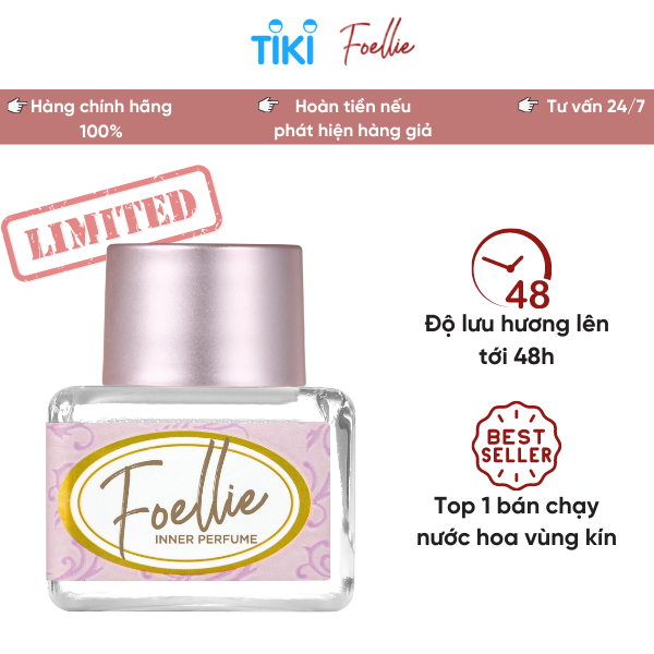 Nước Hoa FOELLIE Hương Hoa Đinh Hương Tinh Khiết Inner Perfume Eau De Tuileries 5ml