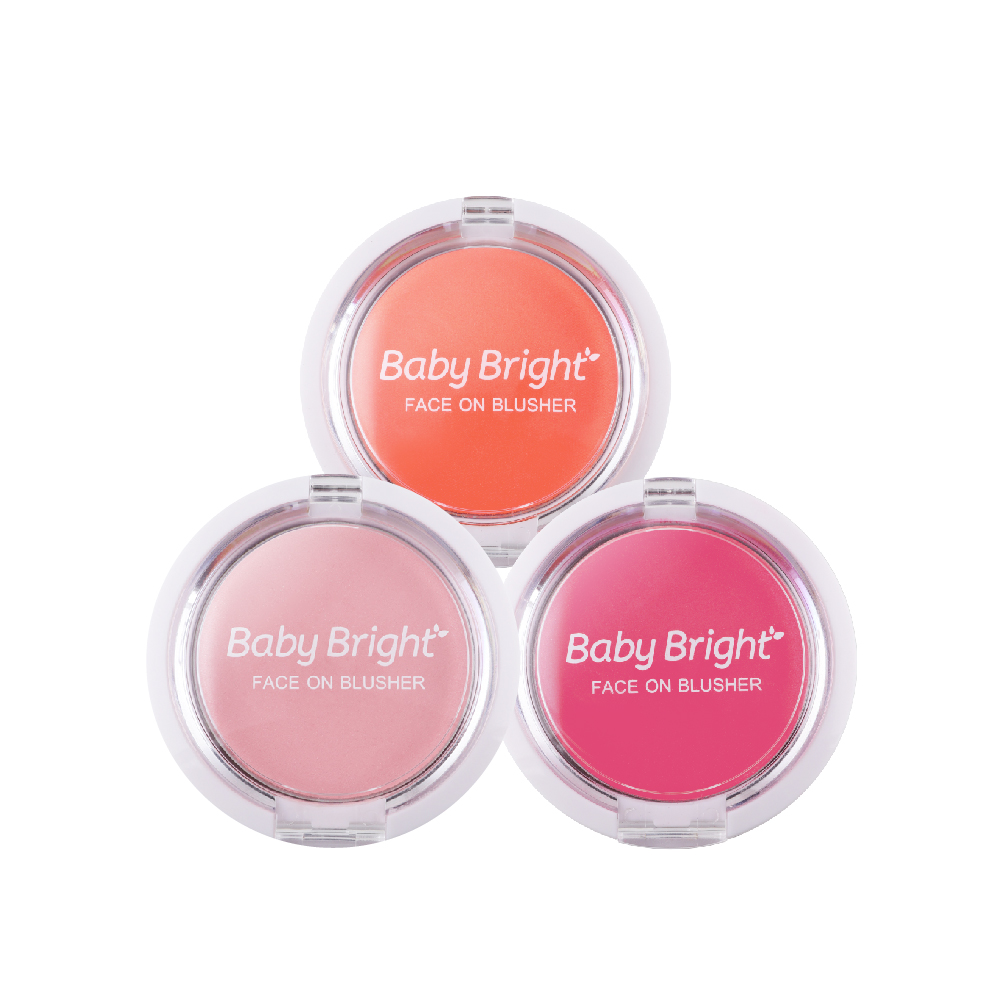 Phấn má hồng Baby Bright Face On Blusher 5g