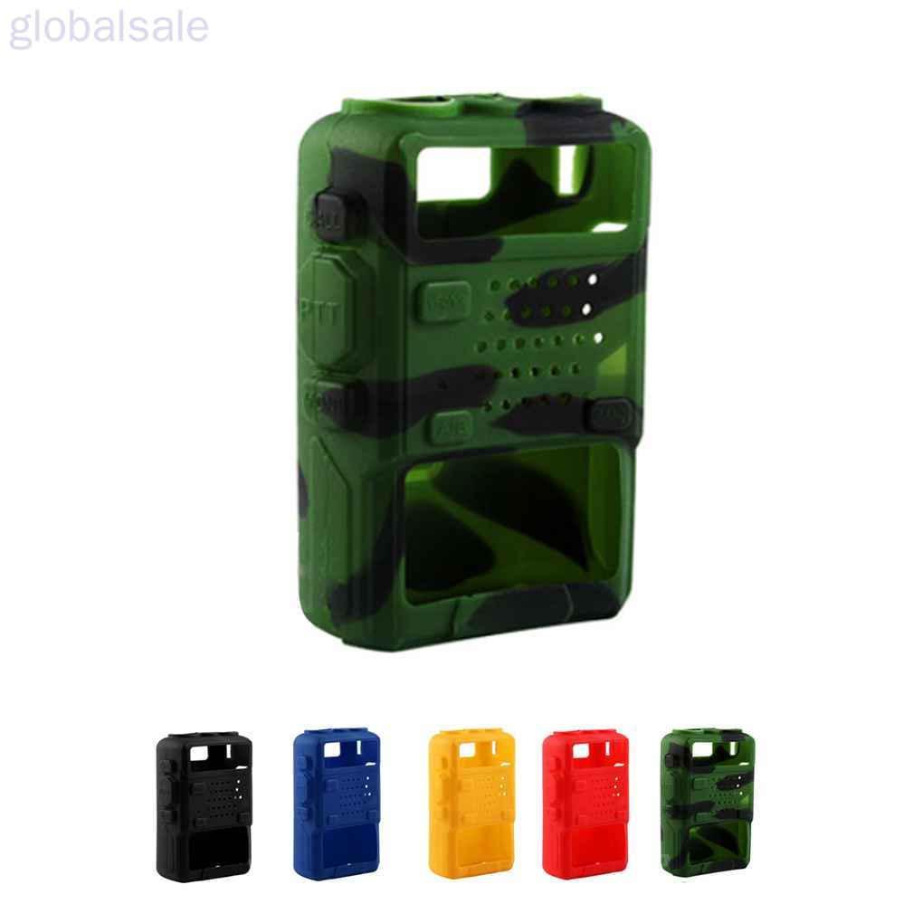 Ốp Bảo Vệ Bộ Đàm Bằng Silicon Mềm 5 Màu Cho Baofeng UV-5R / UV-5RA / UV-5R Plus / UV-5RE / UV-5RC / F8 +