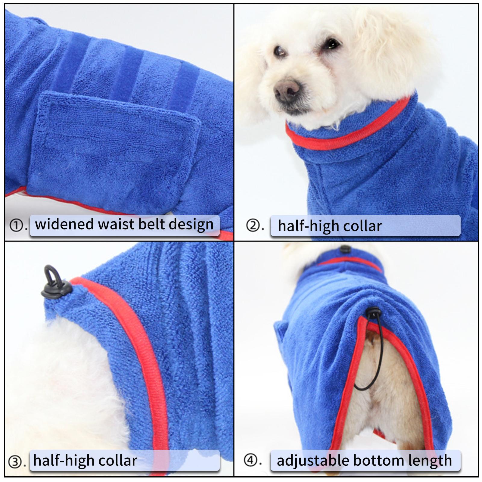 Khăn choàng tắm cho vật nuôi chó mèo, sấy nhanh siêu thấm