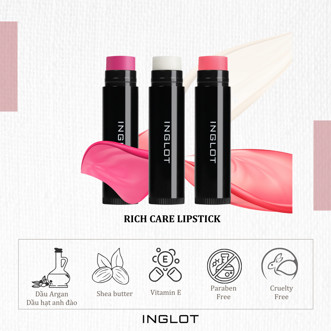 Son dưỡng Rich Care Lipstick (5g) INGLOT