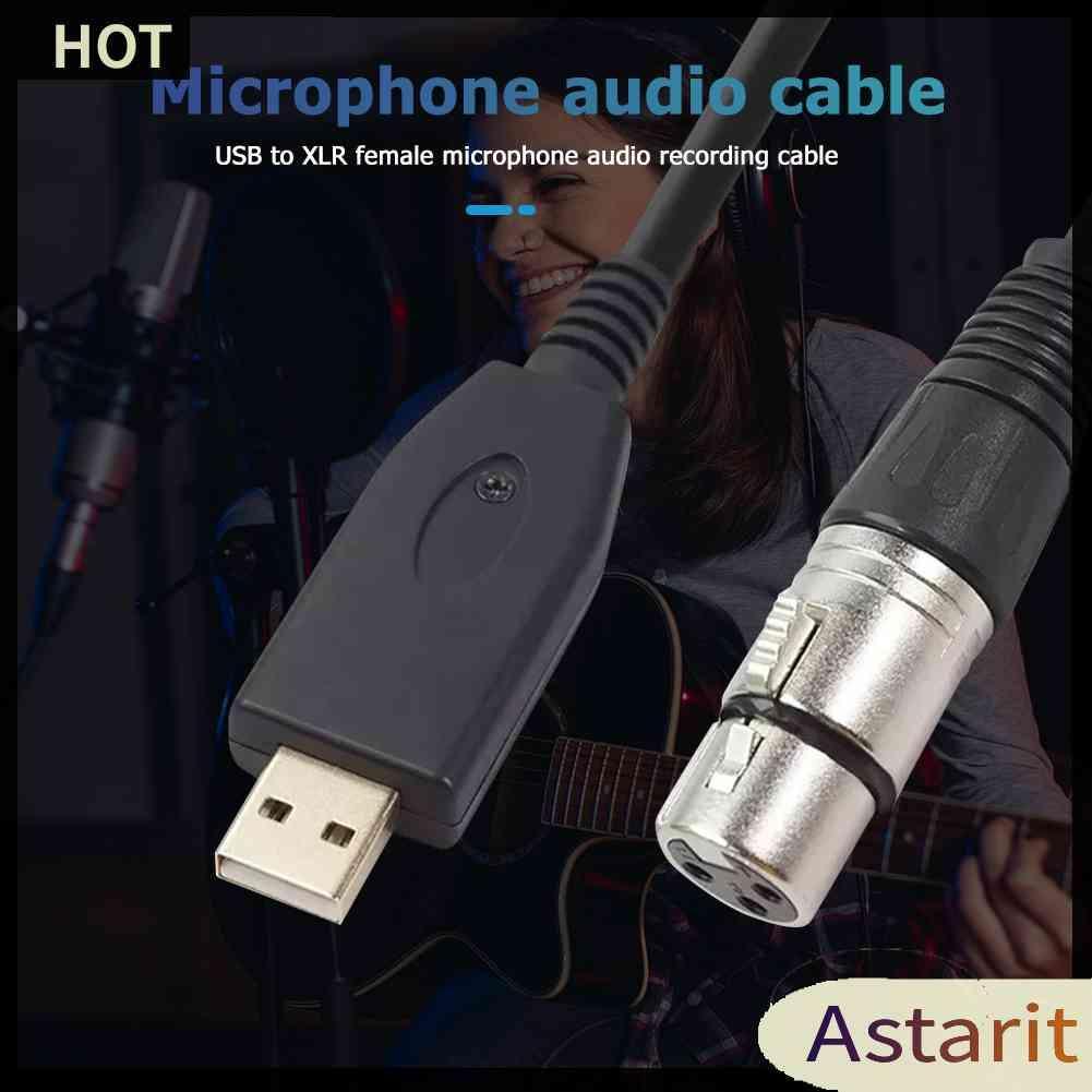 Cáp ChuyểN ĐổI USB Microphone Sang XLR 3-Pin