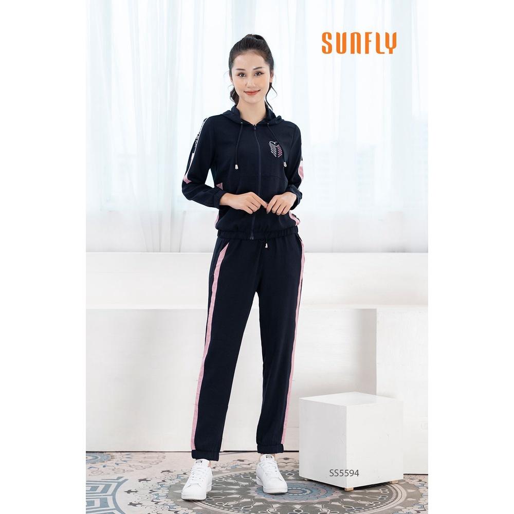 SS5594 BỘ THỂ THAO ĐŨI KÉO KHÓA CÓ MŨ ÁO DÀI QUẦN DÀI