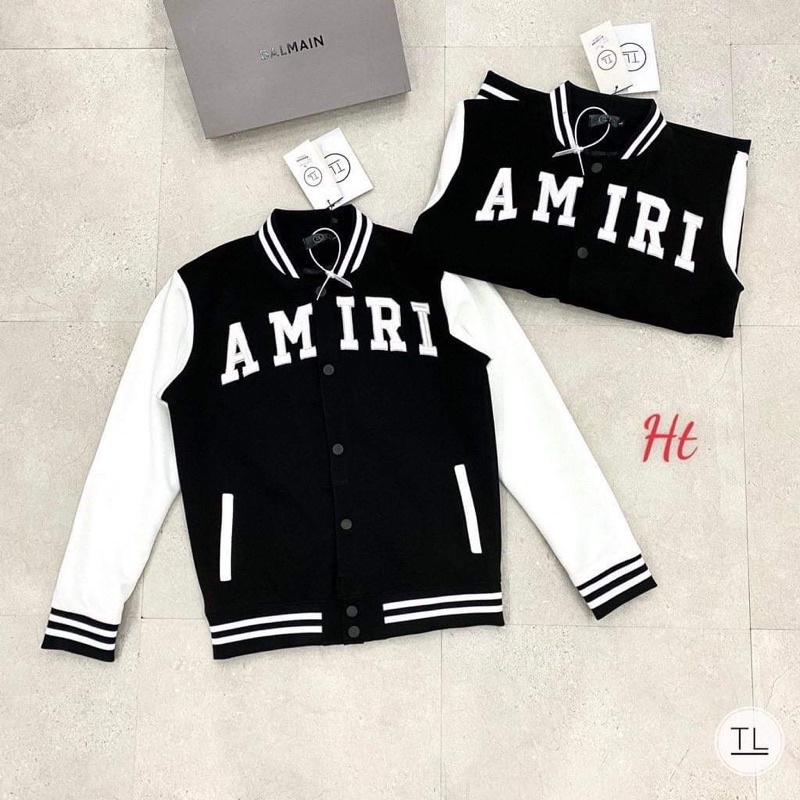 Áo bomber phối tay AMIRI H2A