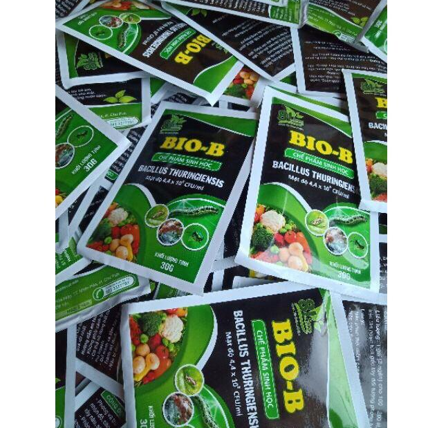 Combo 5 gói BIO-B gói 30g - Chế phẩm trừ sâu sinh học BIO-B gói 30g