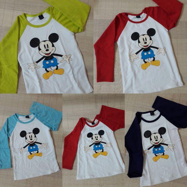 Áo bé trai nỉ da cá mickey GK cho bé 8-26kg
