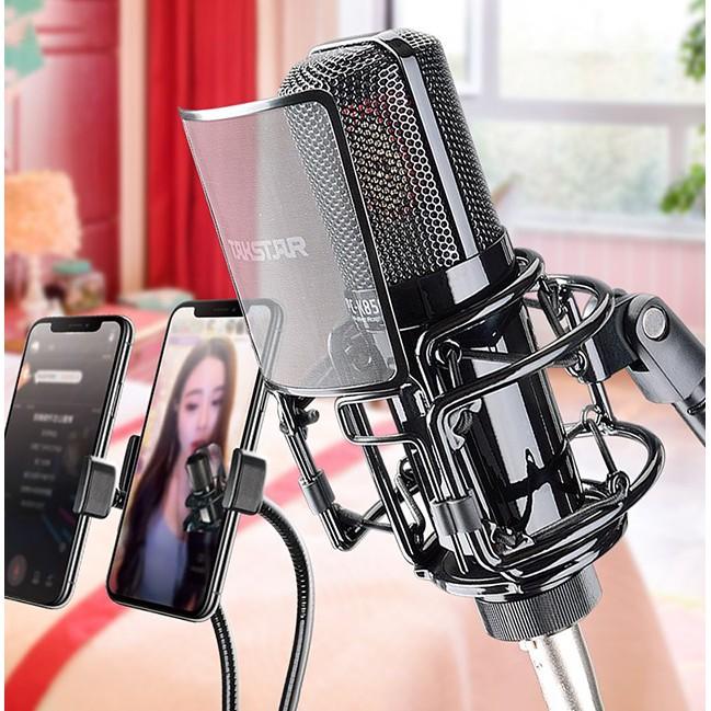 MICRO TAKSTAR PC-K850 Thu Âm Livestream Hát Karaoke Cao Cấp chuyên nghiệp - Hàng Chính Hãng