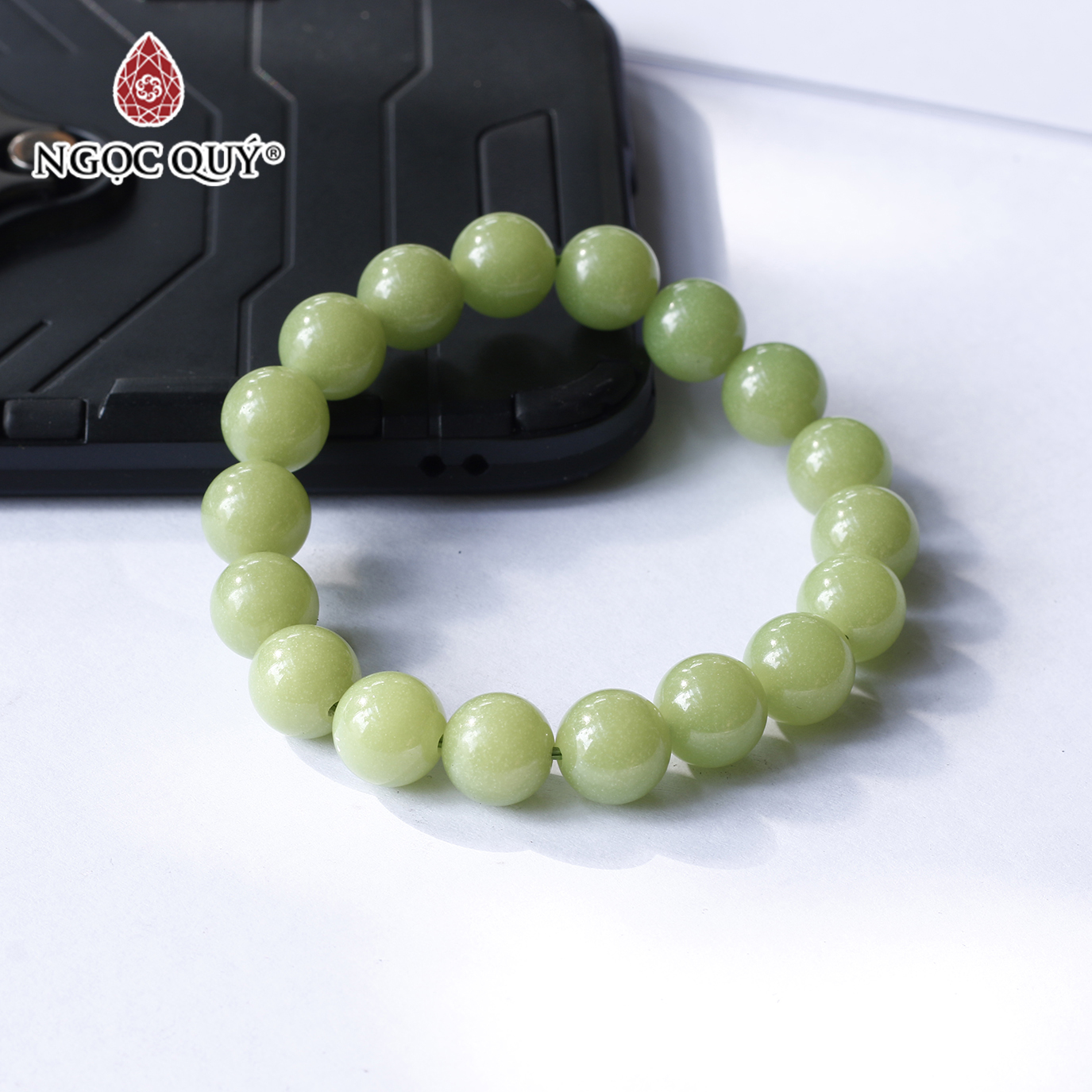 Vòng tay dạ minh châu mệnh hỏa, mộc - Ngọc Quý Gemstones