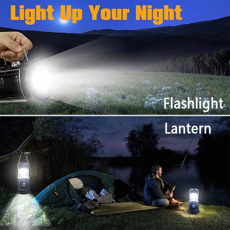 Đèn LED Năng Lượng Mặt Trời Kèm Sạc USB Tiện Dụng Cho Trường Hợp Khẩn Cấp