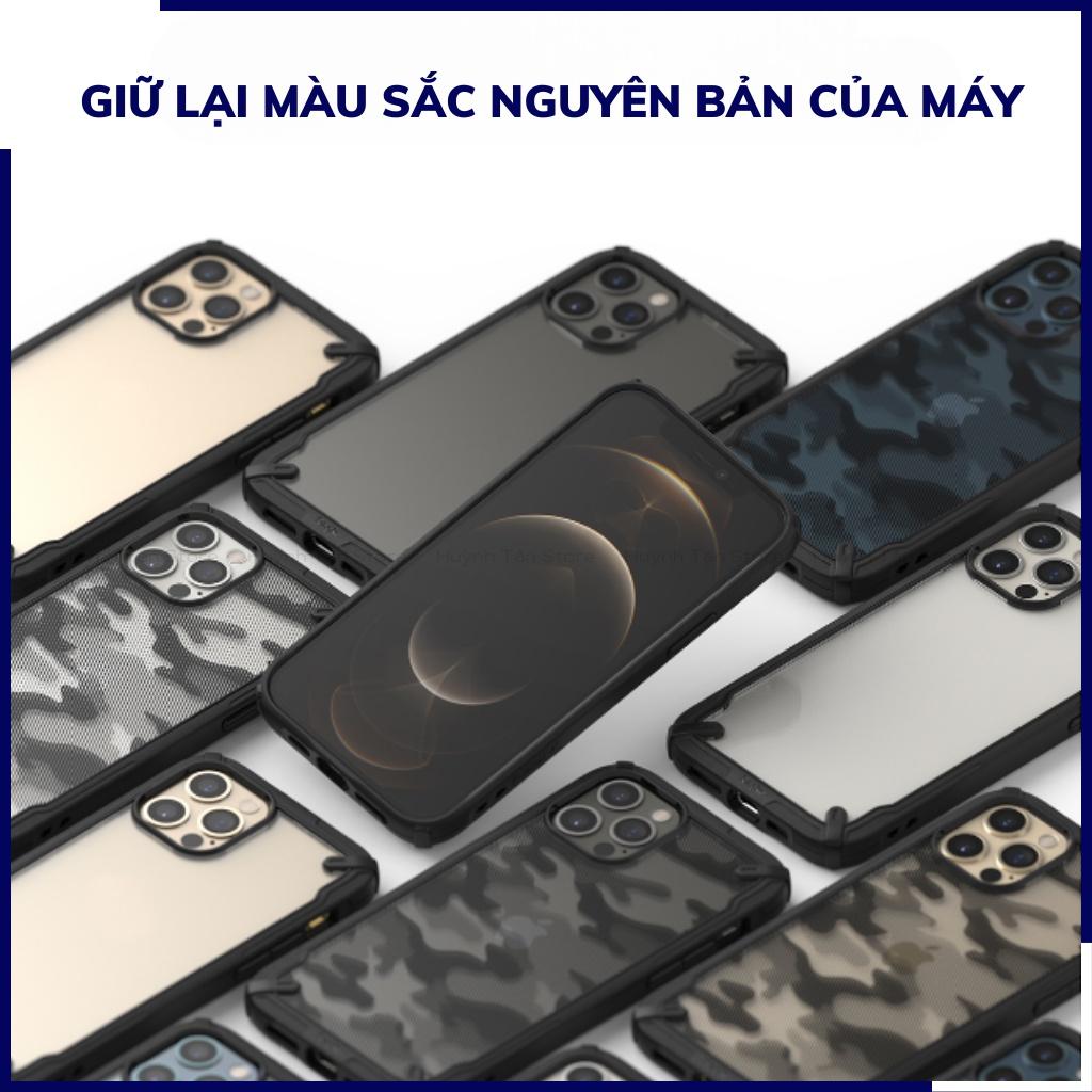 Ốp lưng ip 12 pro ip 12 RINGKE chính hãng trong suốt chống sốc FUSION X chống ố vàng phụ kiện điện thoại huỳnh tân - Hàng nhập khẩu