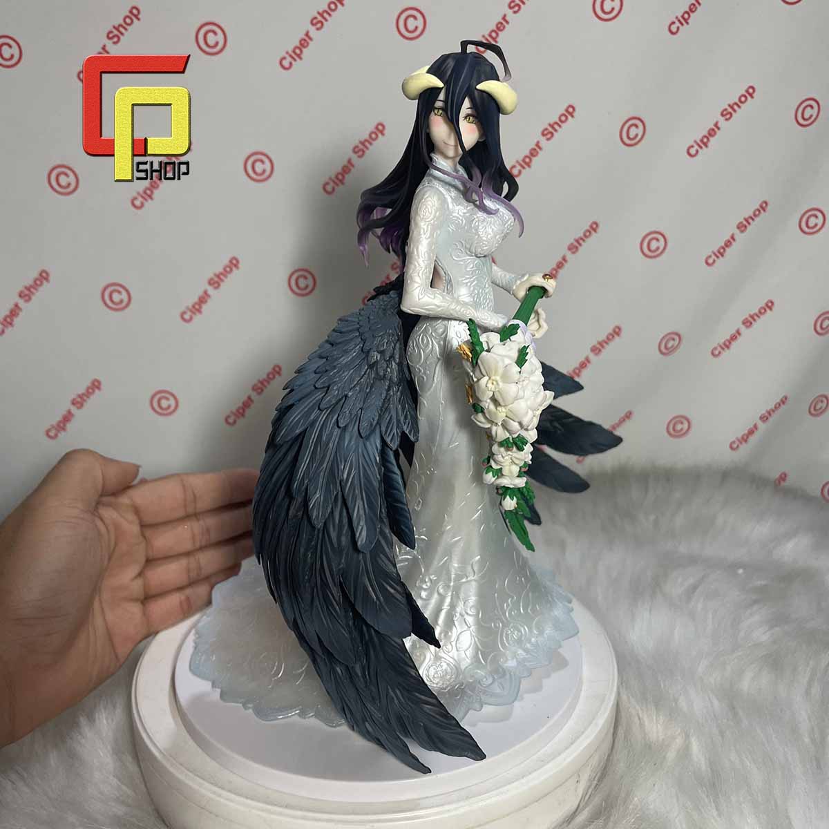 Mô hình Albedo váy cưới - Figure Albedo Wedding Overlord
