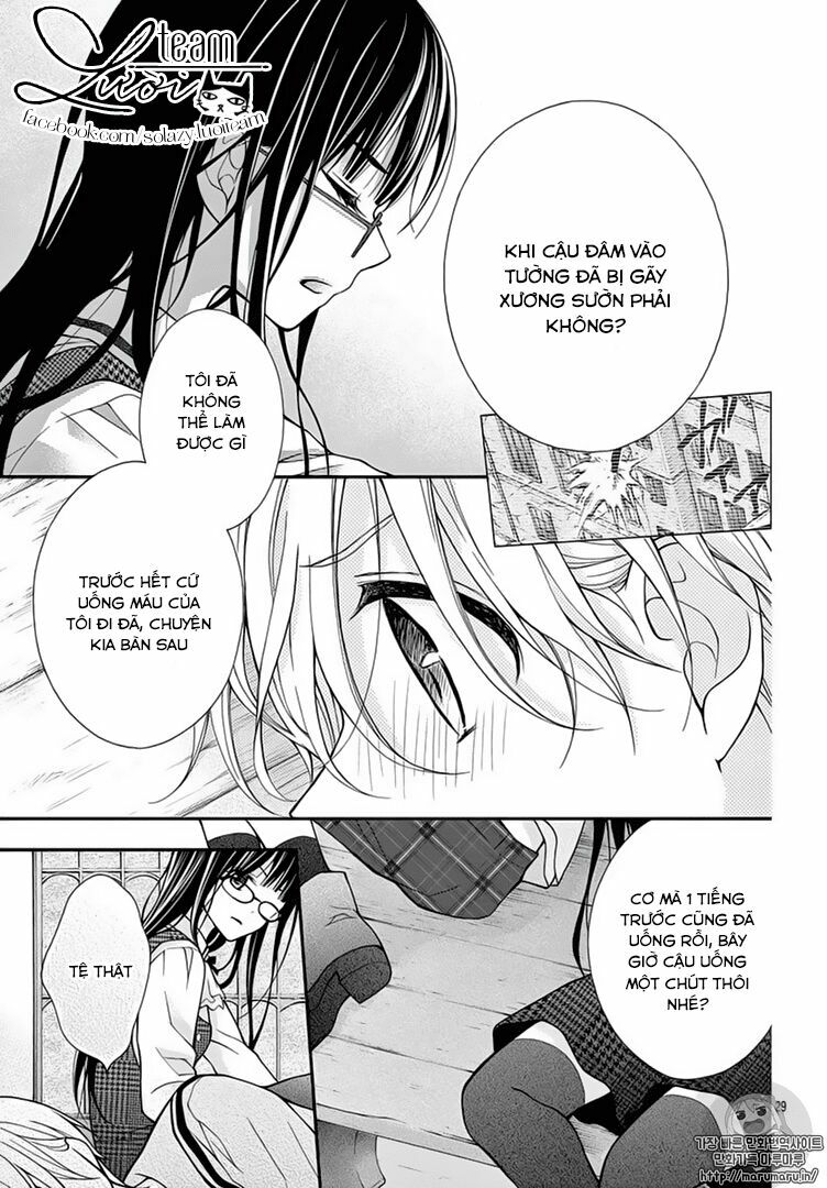 máu của cậu chỉ thuộc về mình tớ... chapter 14 29