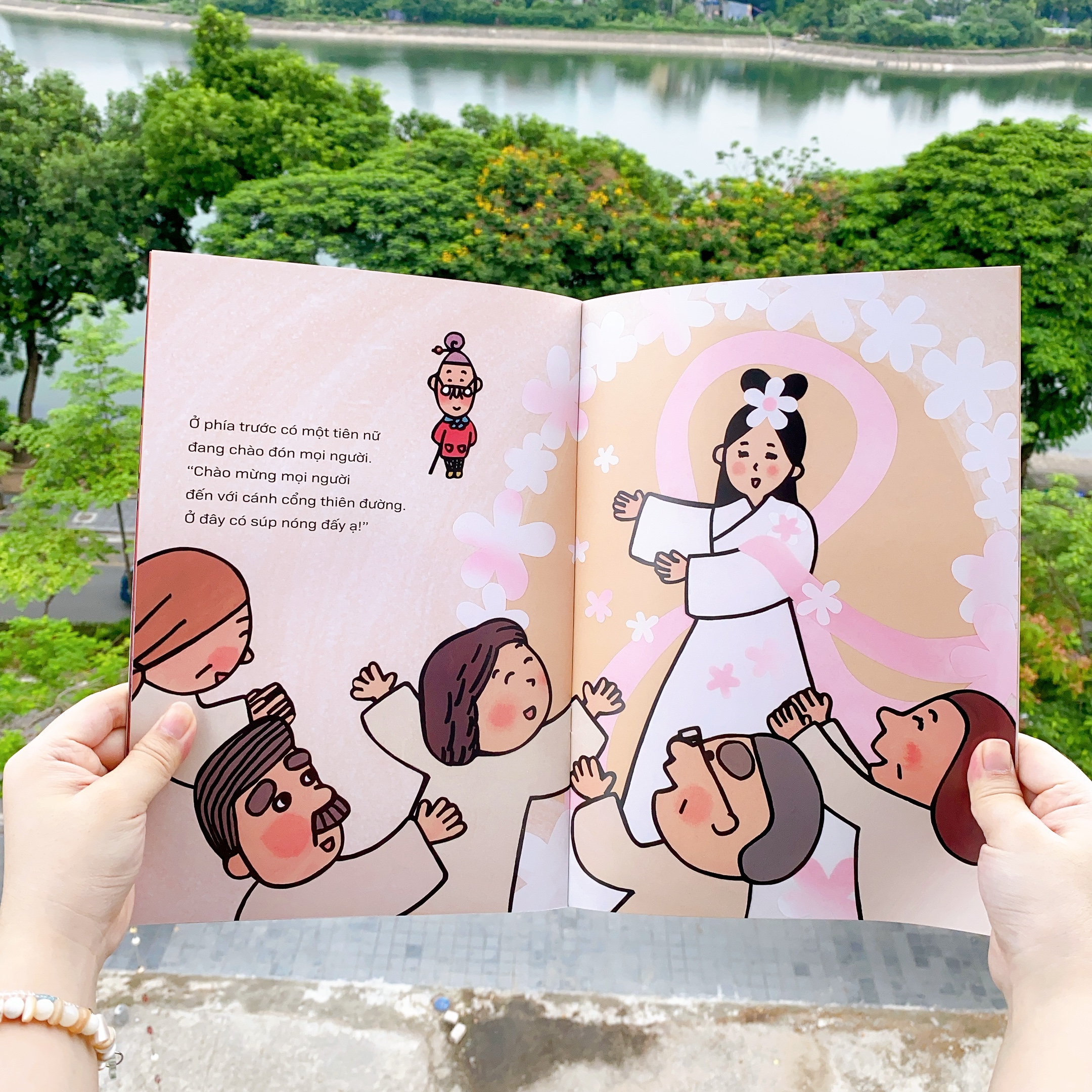 Sách cho bé từ 3 tuổi - Phát triển tư duy Bà Phí Quá Thiên đường Địa Ngục