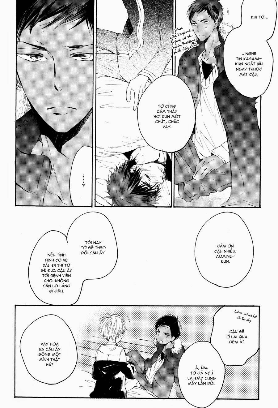kuroko – tuyển thủ vô hình: good night darling chapter 1 12