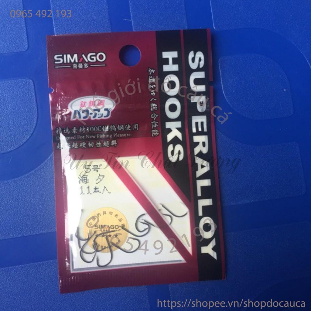 Vỉ Lưỡi Câu Cá Simago