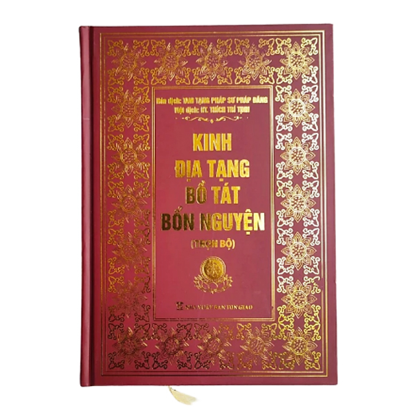 Kinh Địa Tạng Bồ Tát Bổn Nguyện - Bìa Cứng