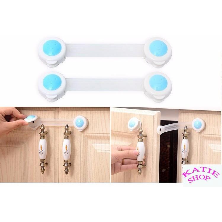 Dây Khóa Gài Tủ Lạnh, Khóa Ngăn Kéo, Khóa Tủ Đồ
